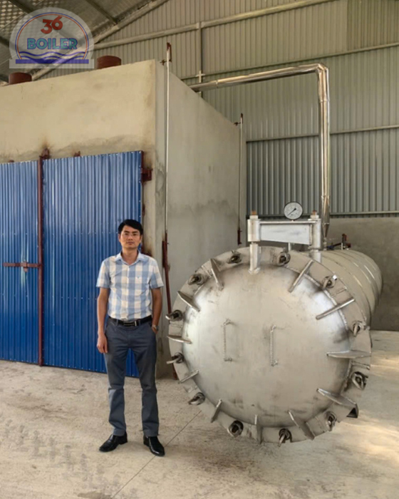 Bamboo carbonization tank
